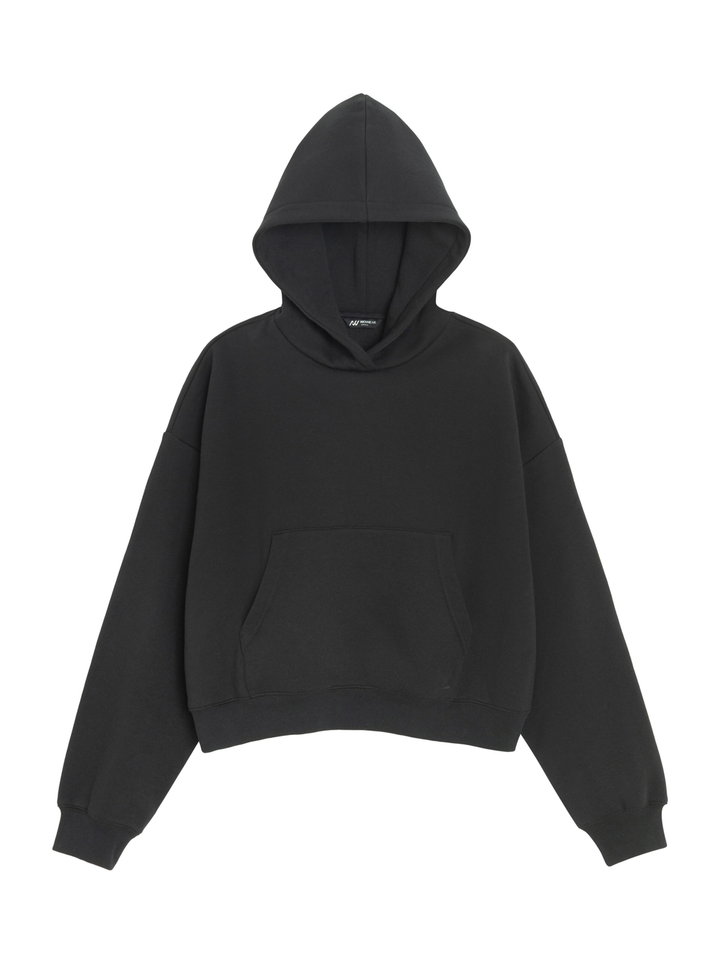 melns NoWear Sportisks džemperis: no priekšpuses