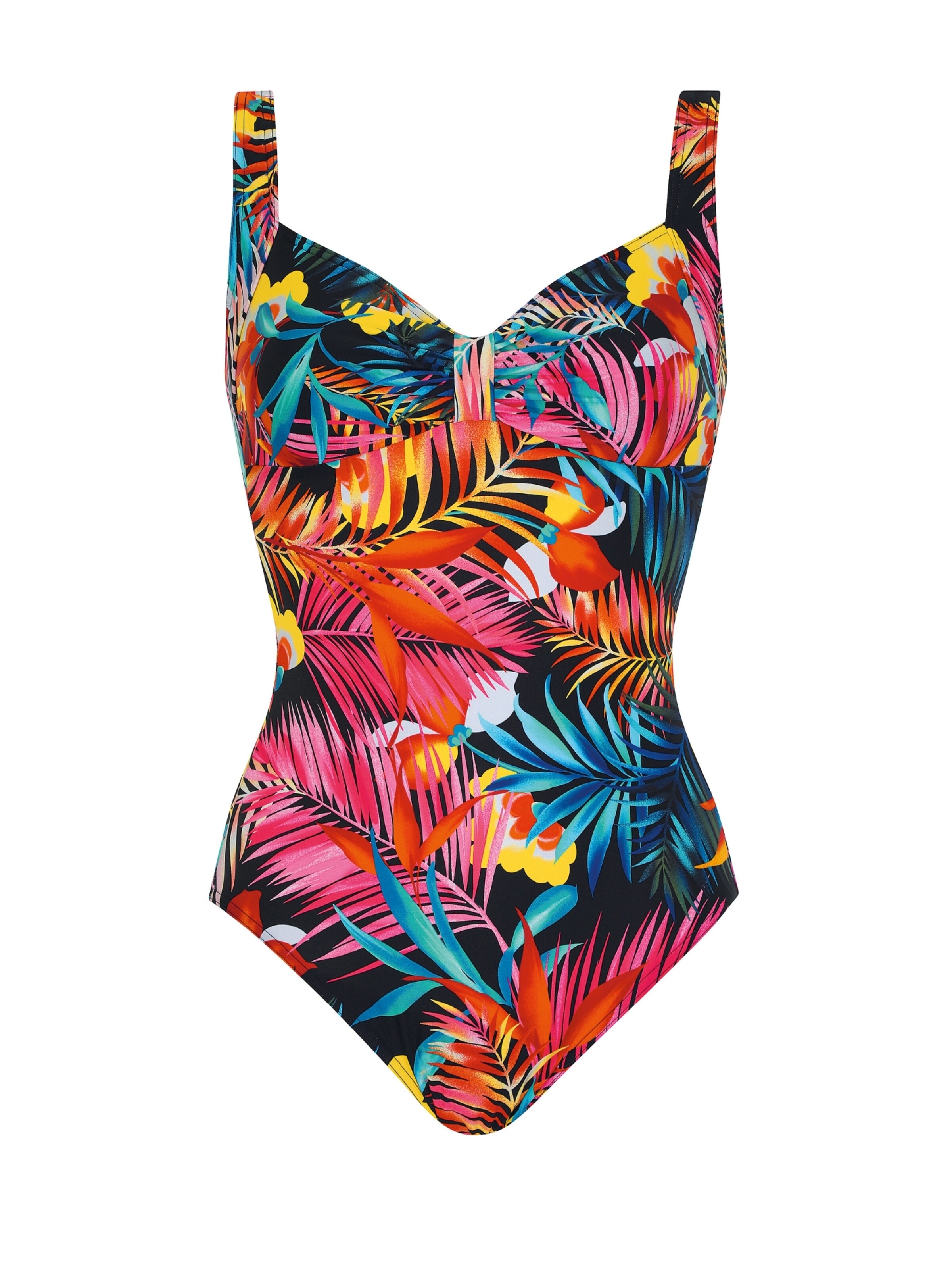 SUNFLAIR Bustier Badeanzug in Mischfarben: Vorderseite