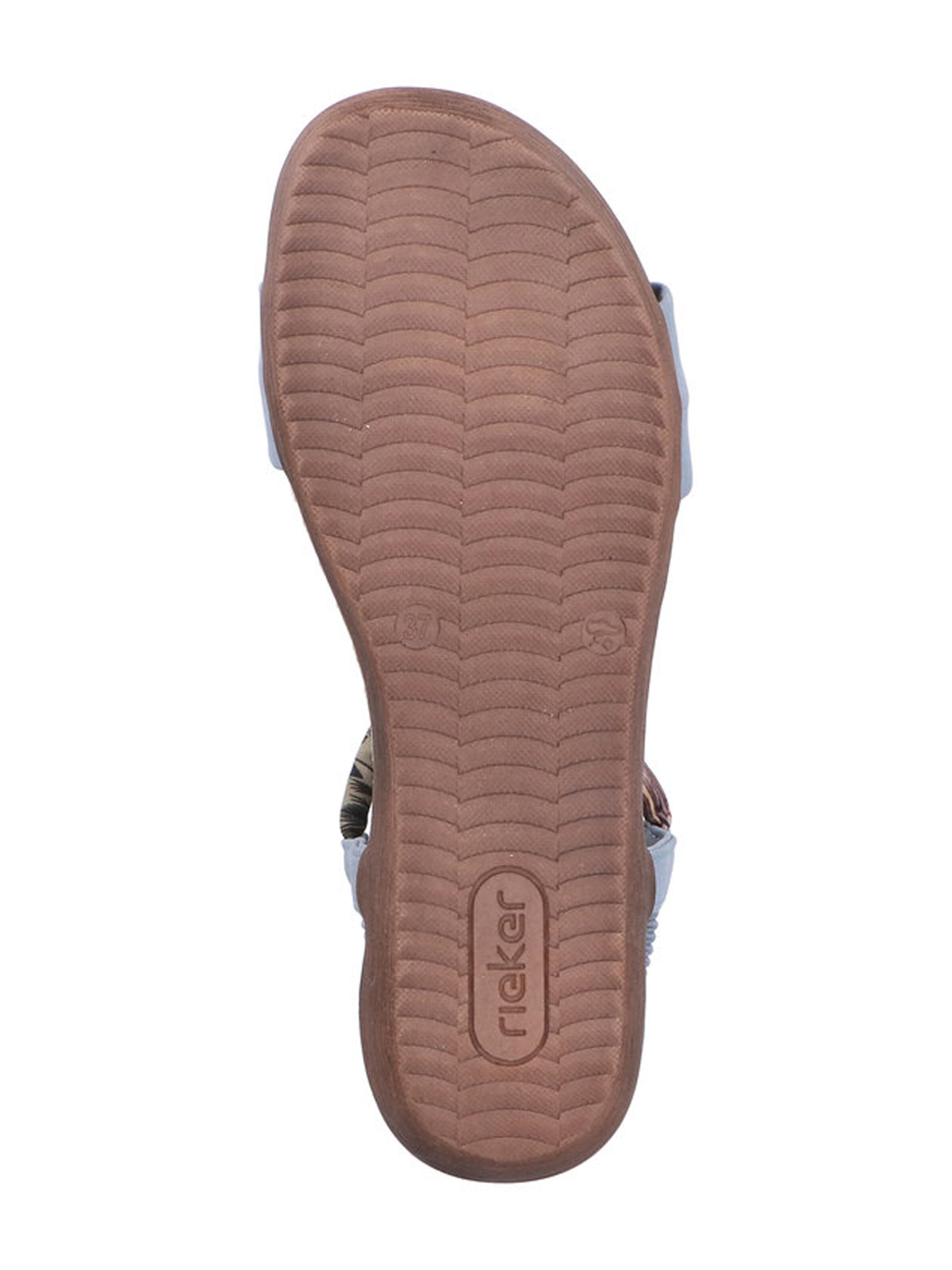 Rieker Sandalen met riem in Blauw