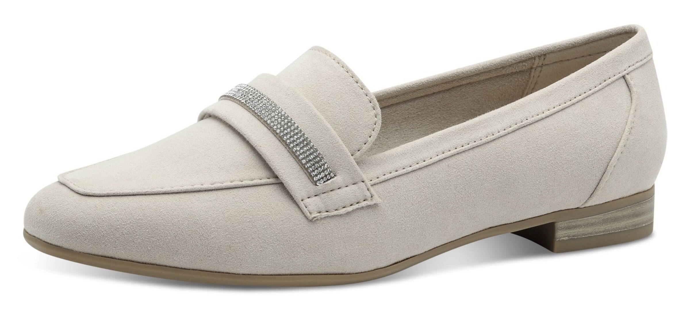 MARCO TOZZI Classic Flats in Beige: front