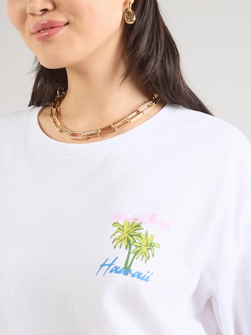 T-shirt 'NMIDA' Noisy may en blanc