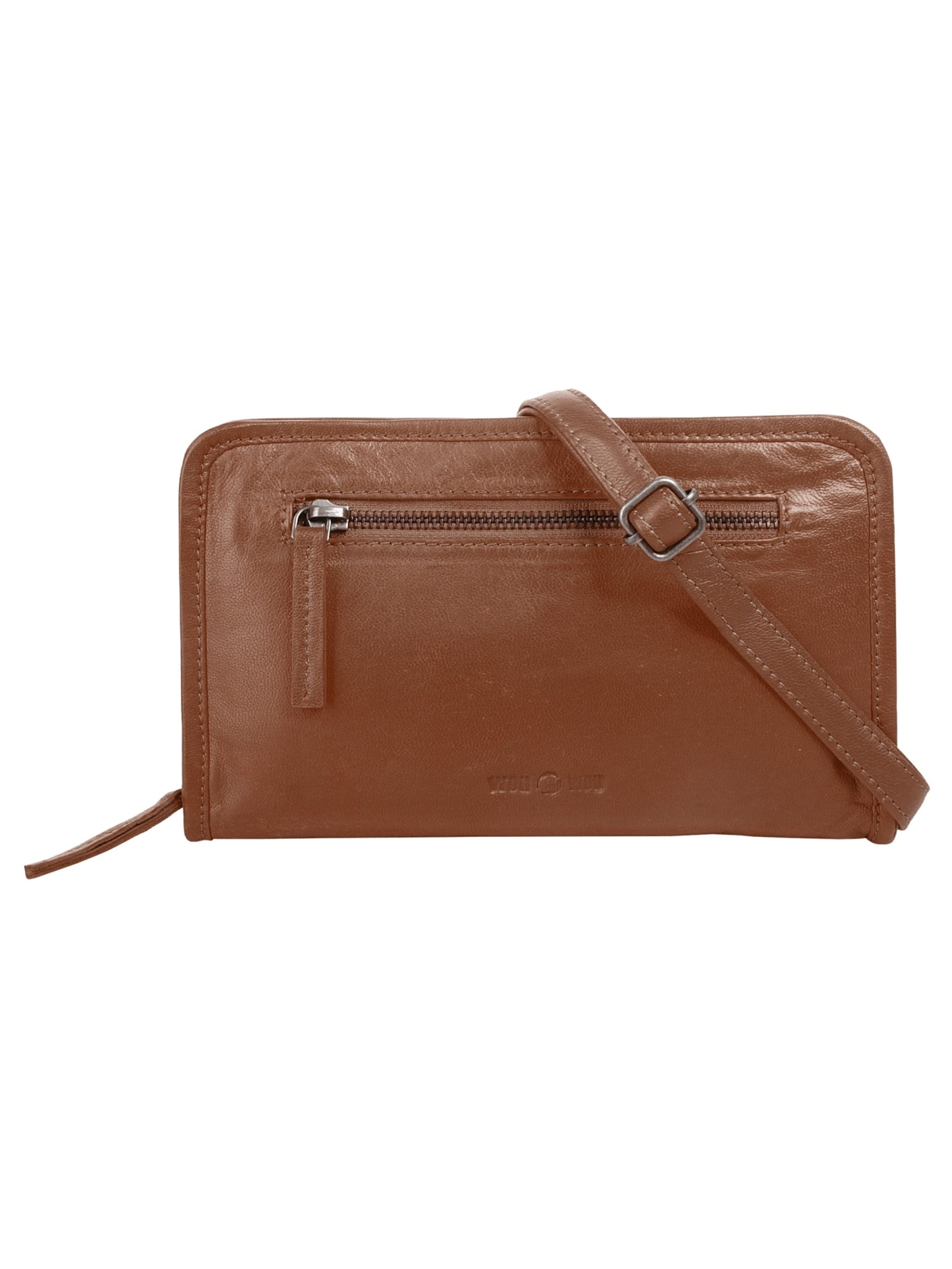 Pochette wou wou en marron : devant