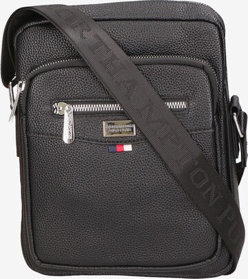 Northampton Polo Club Crossbody Bag in Black: front