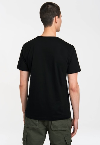 LOGOSHIRT Shirt in Zwart