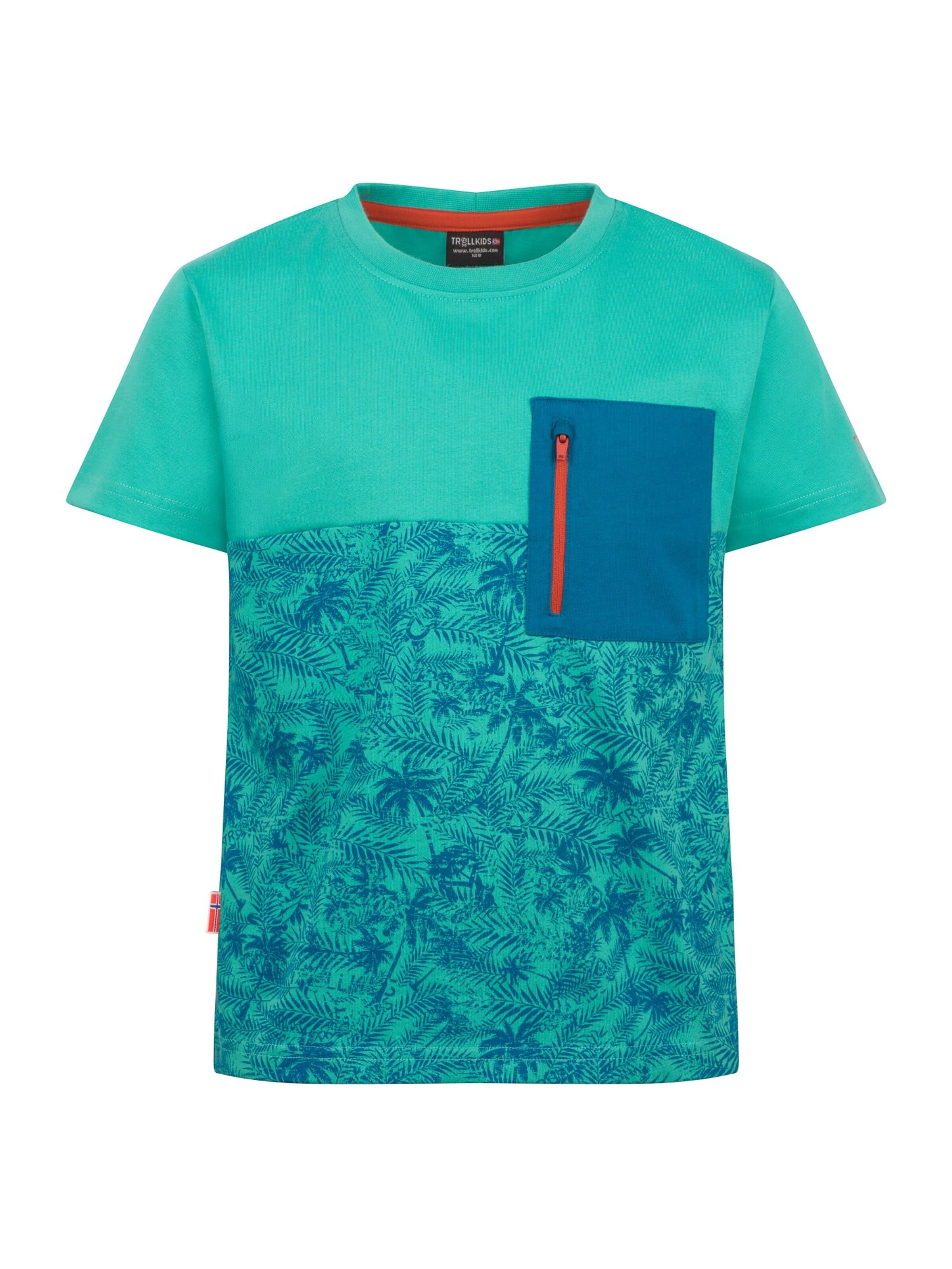 TROLLKIDS Performance Shirt in Blue: front