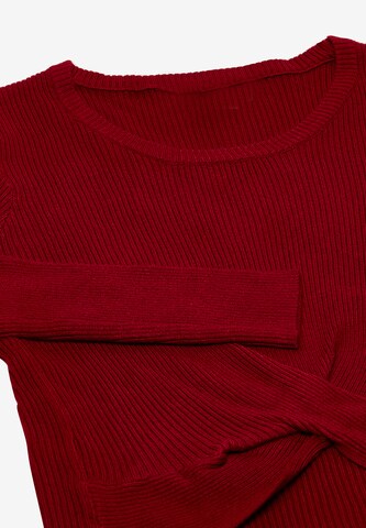 Pull-over NALLY en rouge