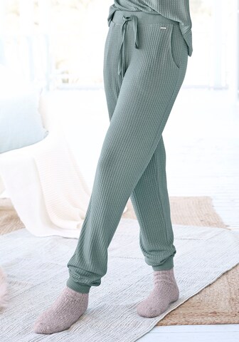 s.Oliver Loose fit Pajama Pants in Green: front