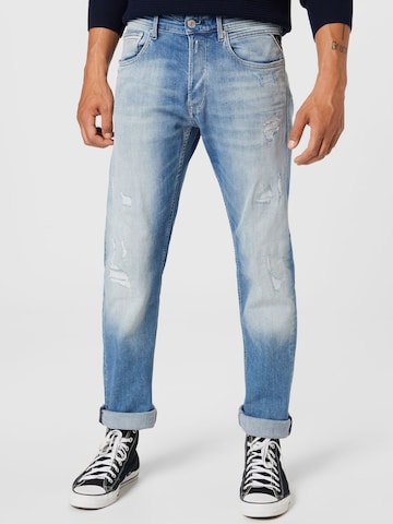 REPLAY Jeans 'Grover' in Blau: front