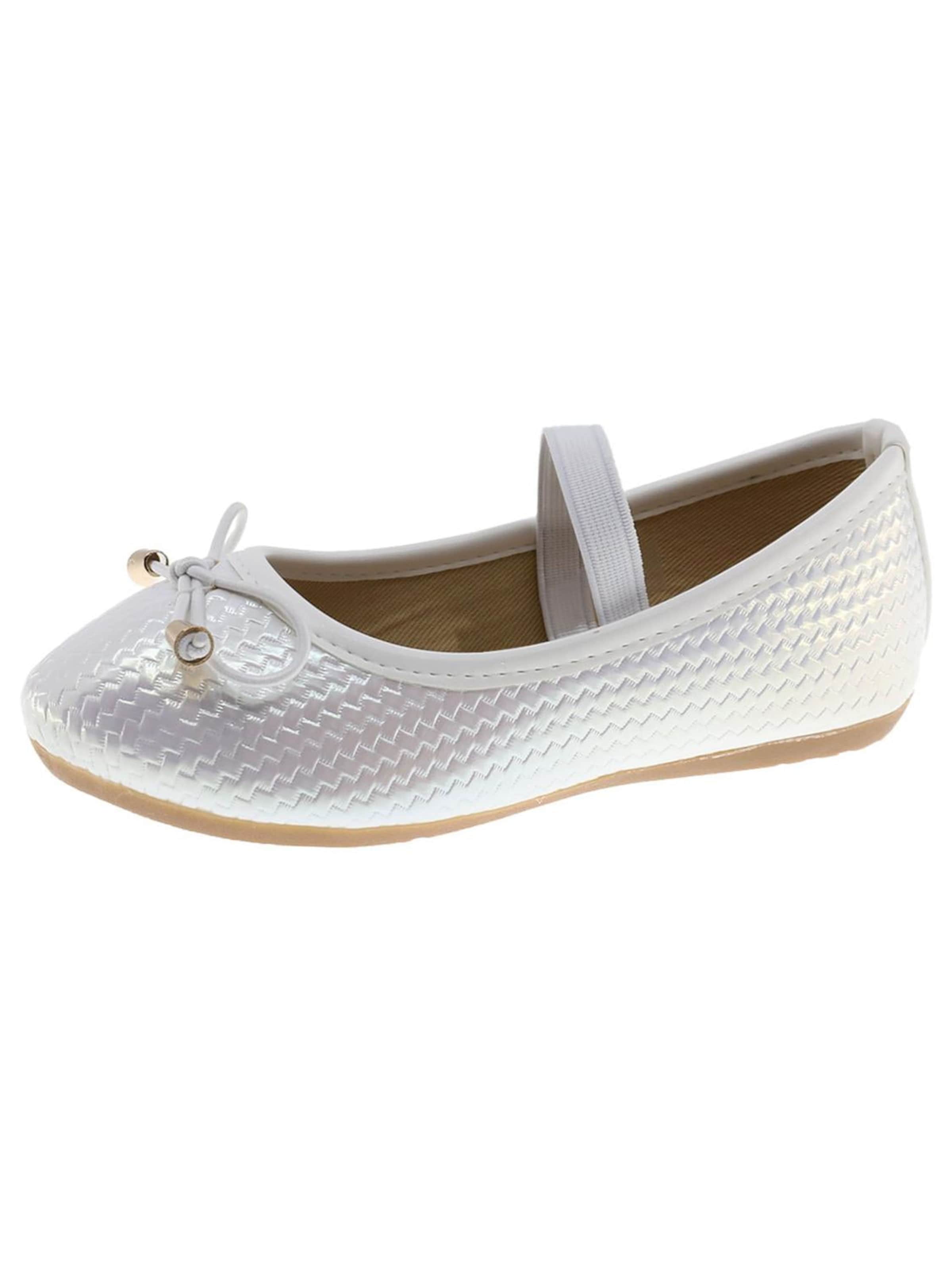Ballerines Beppi en blanc : devant