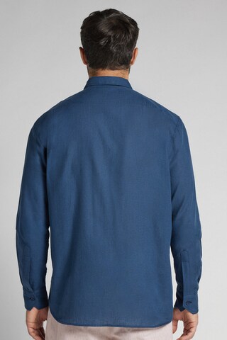 INTIMISSIMI Regular Fit Hemd in Blau