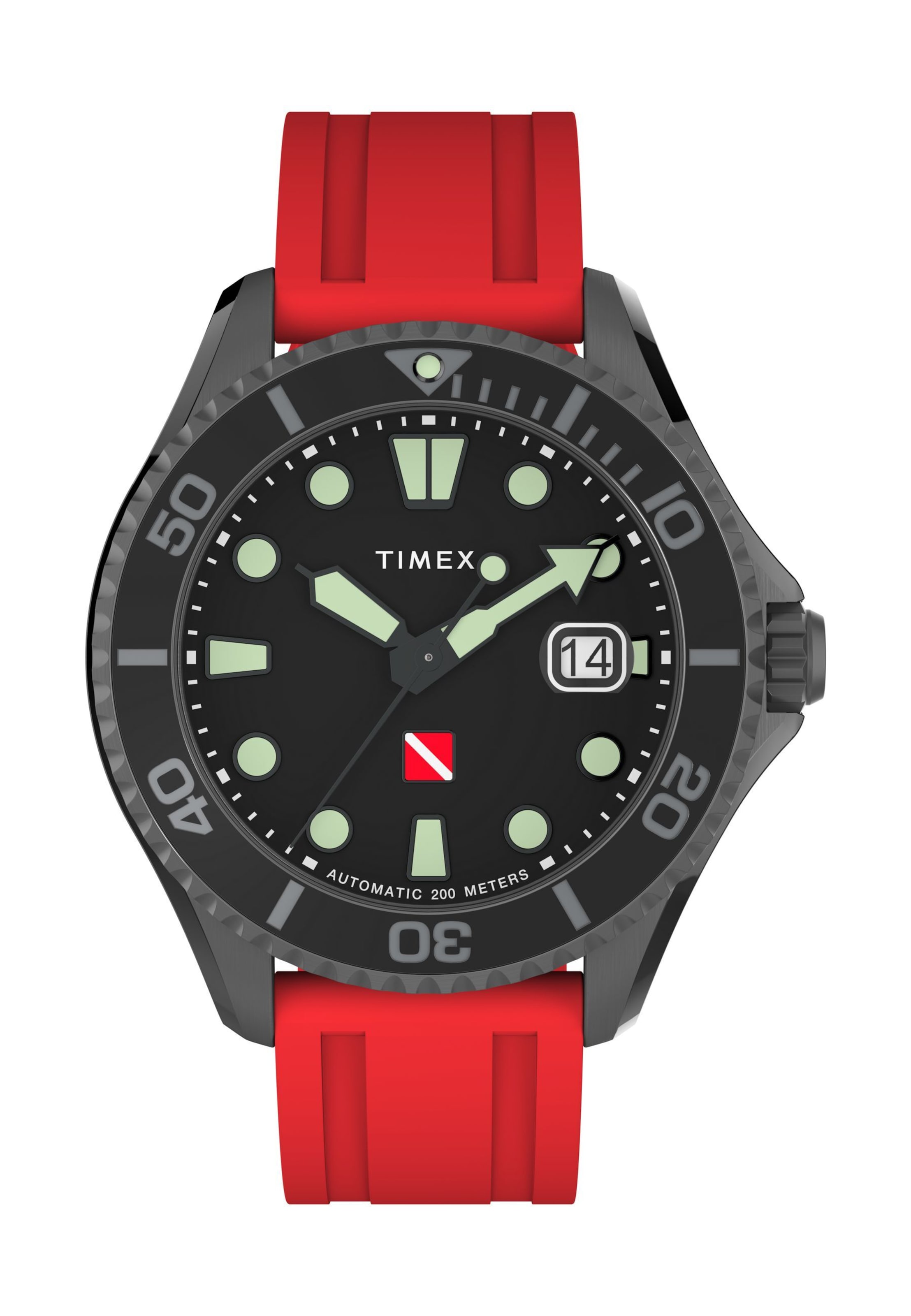 TIMEX Analog Watch in Red: front