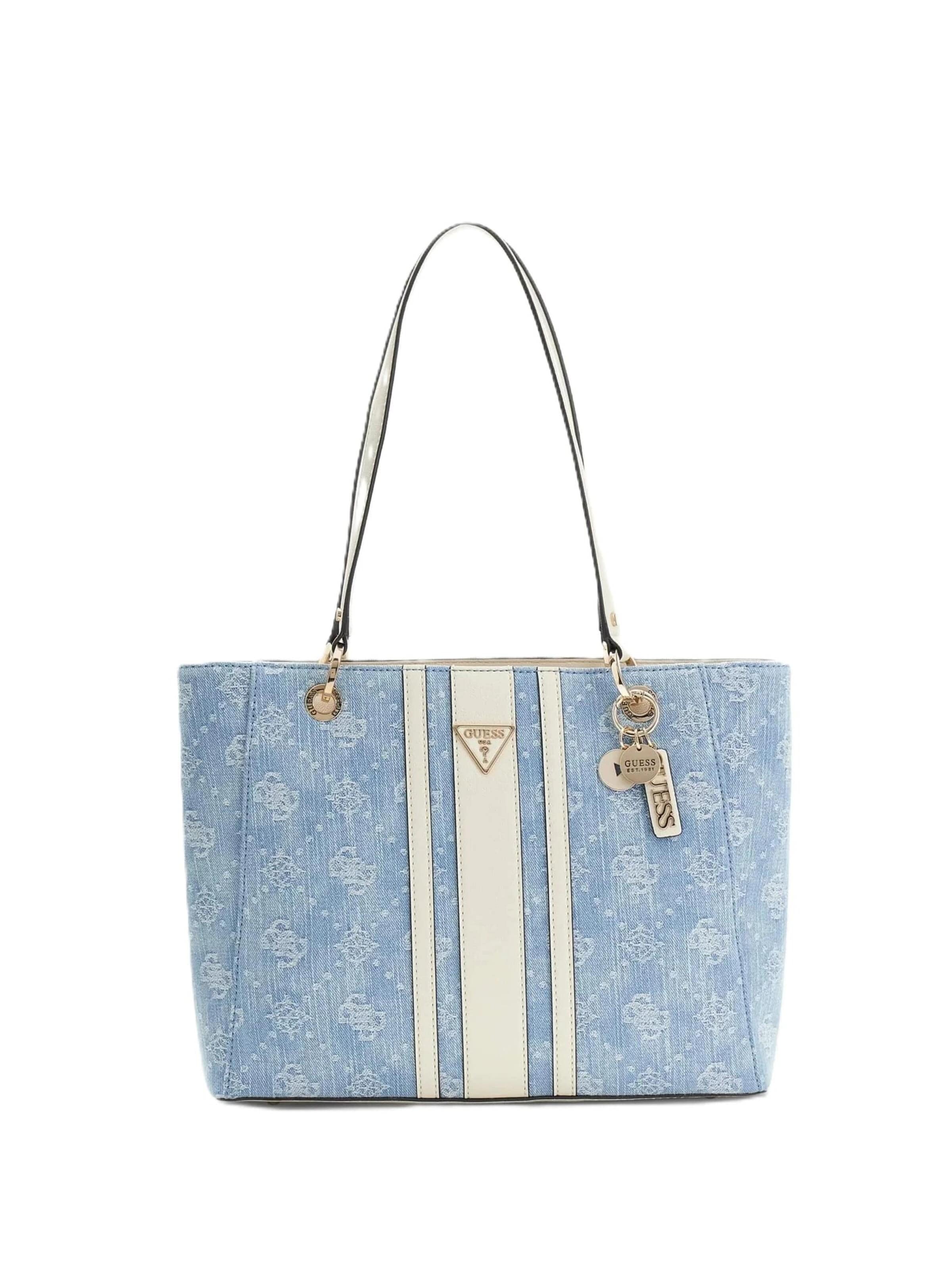 Shopper di GUESS in blu: frontale