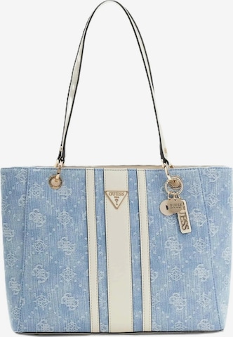 Shopper di GUESS in blu: frontale