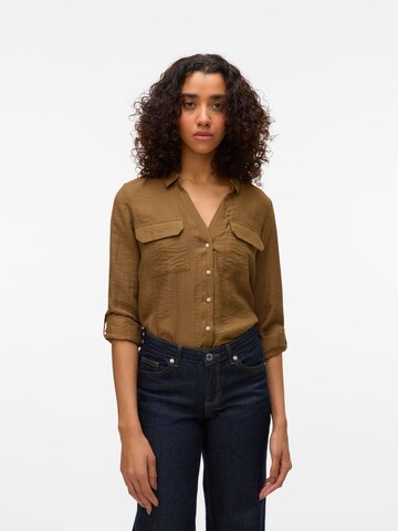 Camicia da donna 'VMRAY' di VERO MODA in verde: frontale