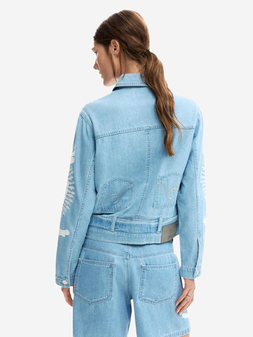 Desigual - Chaqueta de invierno 'CHAQ_BORDER 26SWED04' en azul