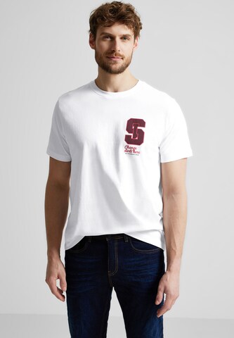 Street One MEN Shirt in White: front