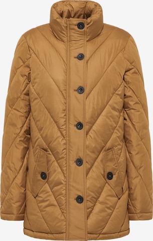 DreiMaster Klassik Winter Jacket in Brown: front
