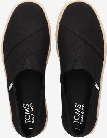 TOMS Espadryle 'Alp Rope 2.0' w kolorze czarny