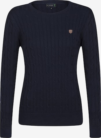 Pullover 'Vega' di Sir Raymond Tailor in blu: frontale