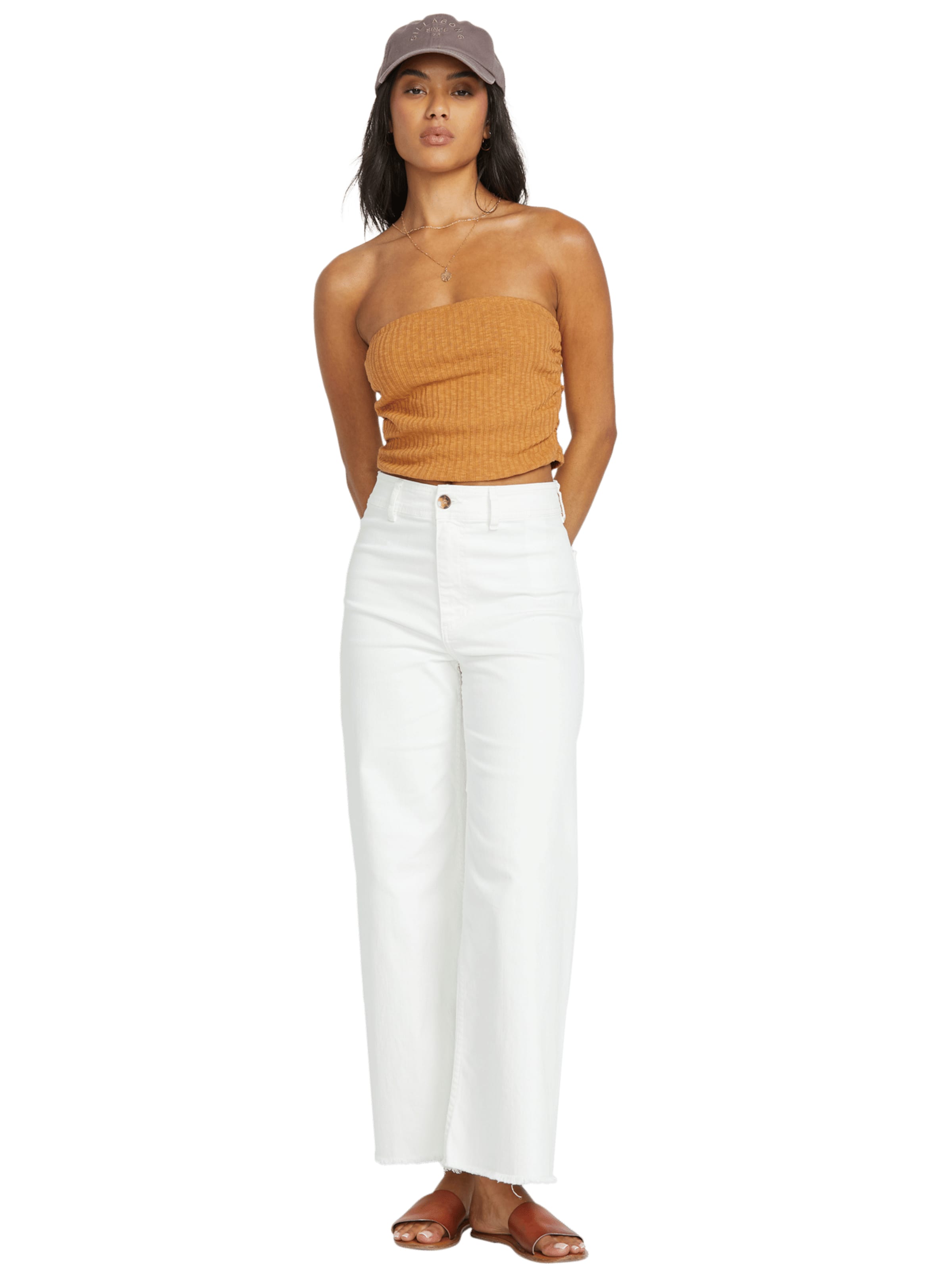 Haut 'Sunner' BILLABONG en marron