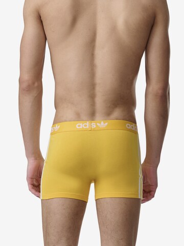 ADIDAS ORIGINALS Boxer shorts ' Comfort Flex Cotton 3 Stripes ' in Yellow