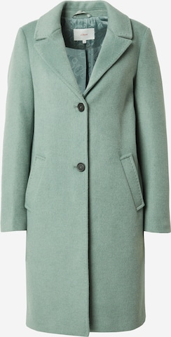 s.Oliver Between-Seasons Coat in Green: front