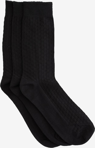 WE Fashion Sokken in Zwart: voorkant