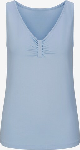 Top di heine in blu: frontale