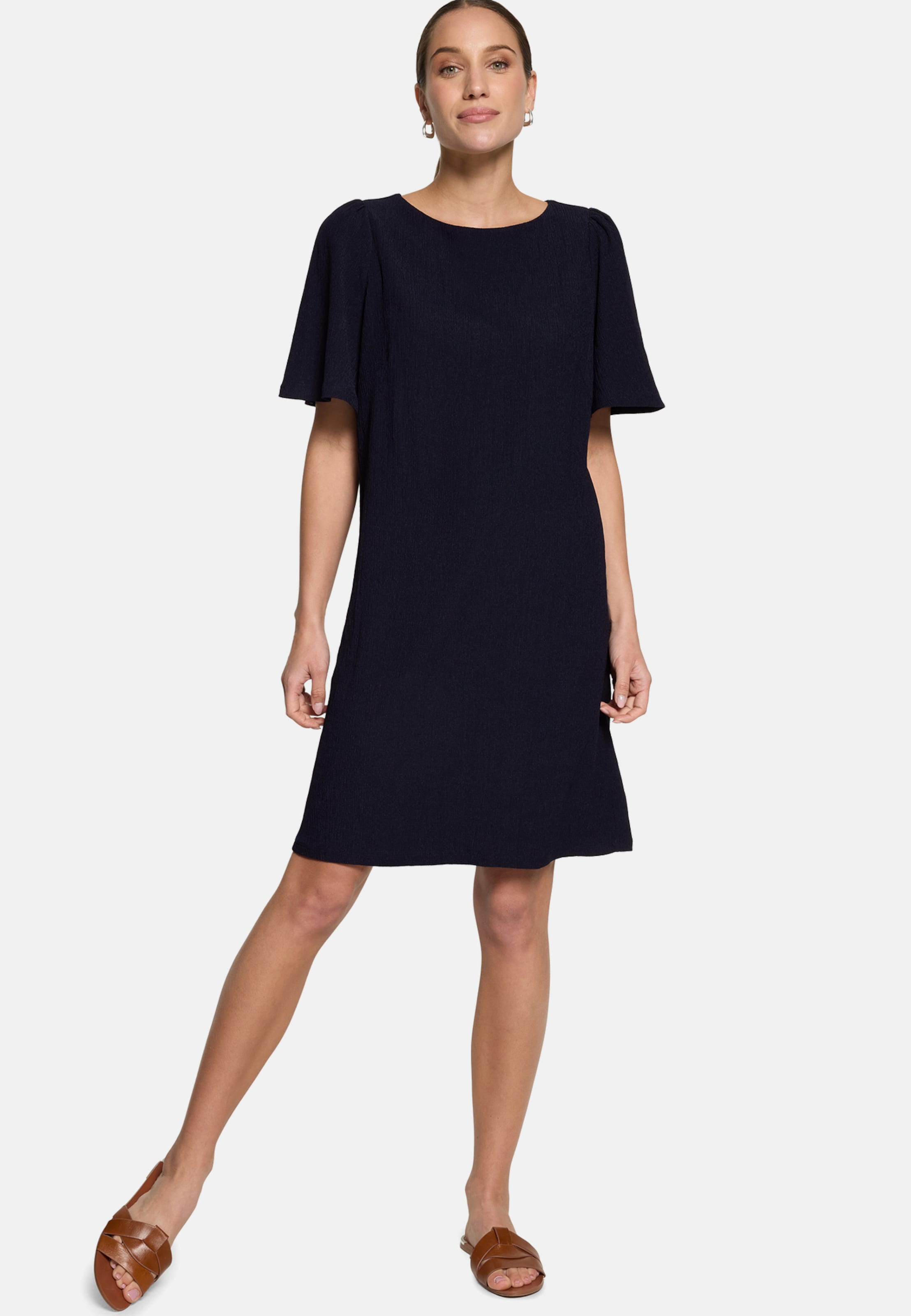 Robe de cocktail zero en bleu : devant