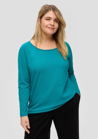 s.Oliver Shirt in Groen: voorkant