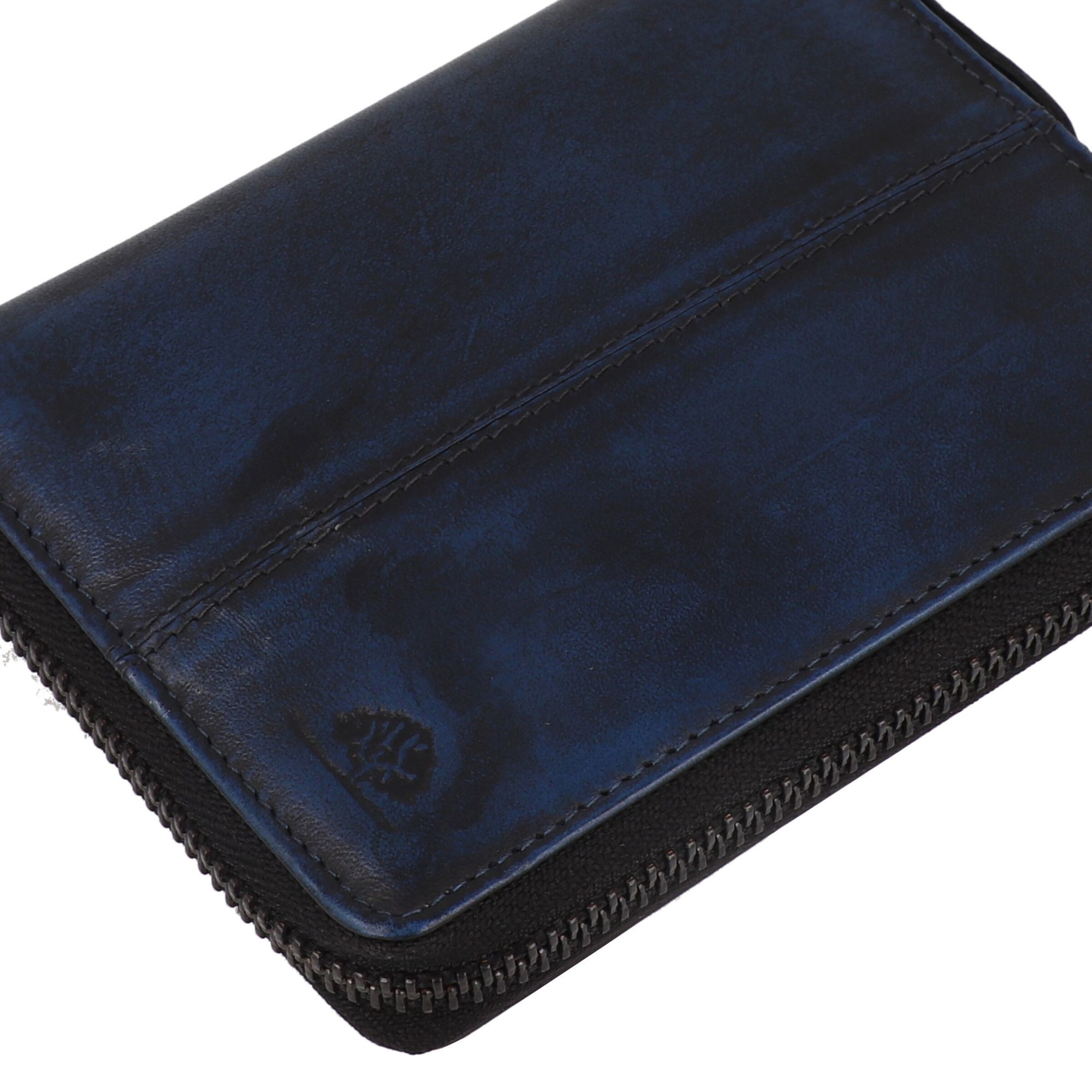 GREENBURRY Wallet 'Destressed' in Blue