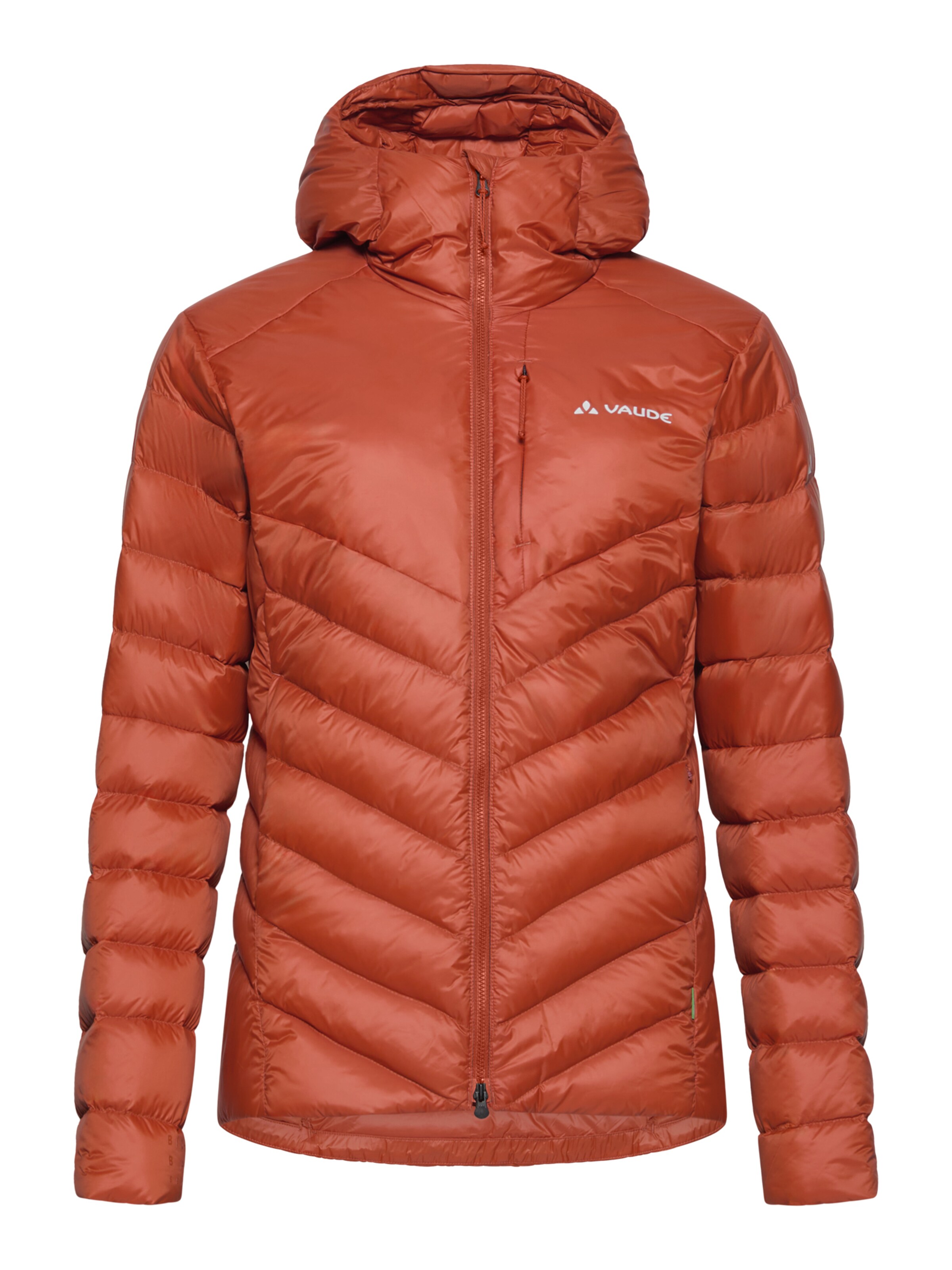 VAUDE Winterjas 'Monviso DWN' in Bruin: voorkant