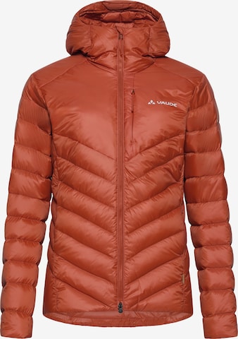VAUDE Jacke 'Monviso DWN' in Braun: Vorderseite