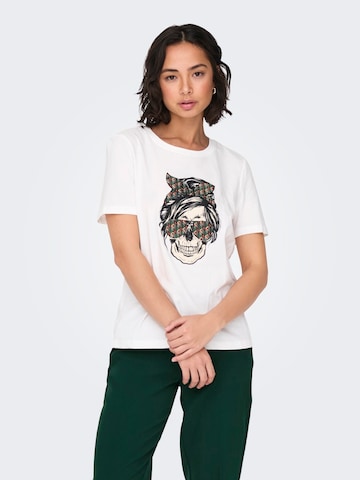 ONLY Regular Trousers with creases 'VERONICA ELLY' in Green