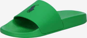 Mule Polo Ralph Lauren en vert : devant