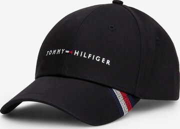 TOMMY HILFIGER Czapka z daszkiem w kolorze czarny: przód