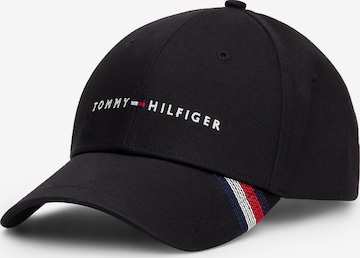 TOMMY HILFIGER Cap in Black: front