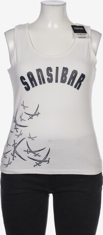 SANSIBAR Top XL in Weiß: predná strana