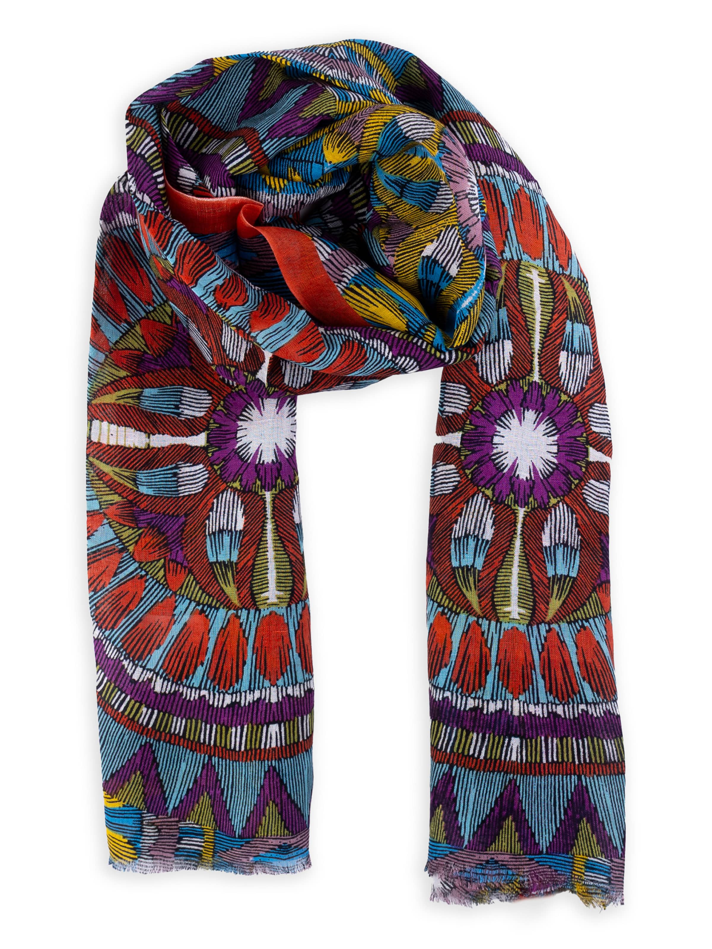 Passigatti Wrap in Purple: front