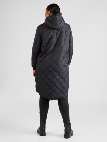 ONLY Carmakoma Between-Seasons Coat 'New Sandy' in Black