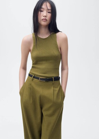 MANGO Jumpsuit 'Singapur' in Grün: Vorderseite