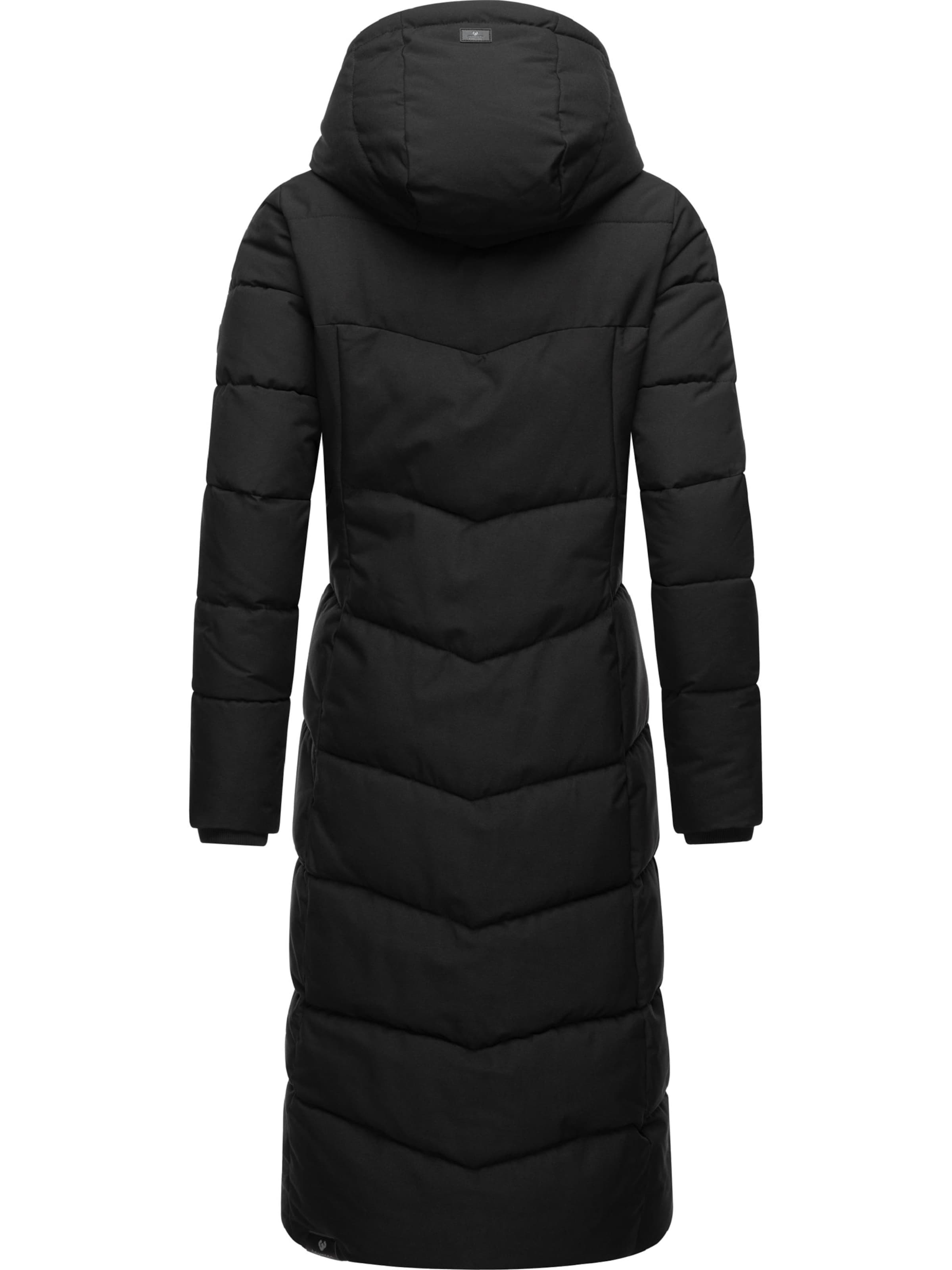 melns Ragwear Ziemas mētelis 'Pavla'