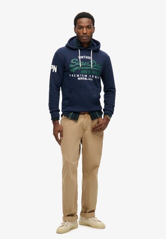 Superdry Sweatshirt in Blauw
