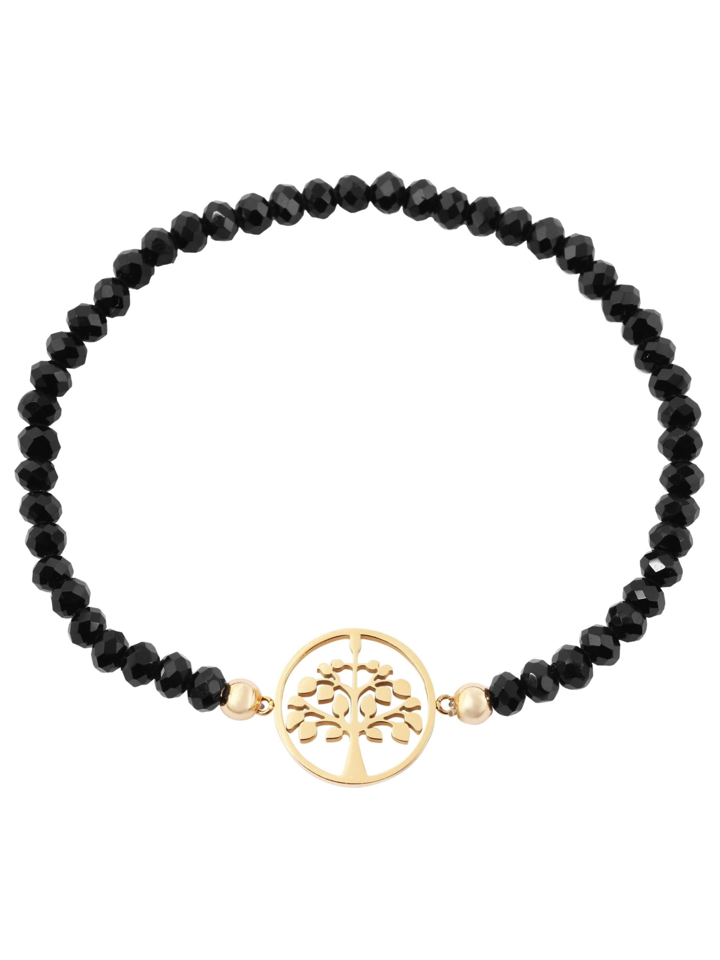Akzent Bracelet 'Poni, langlebig' in Black: front