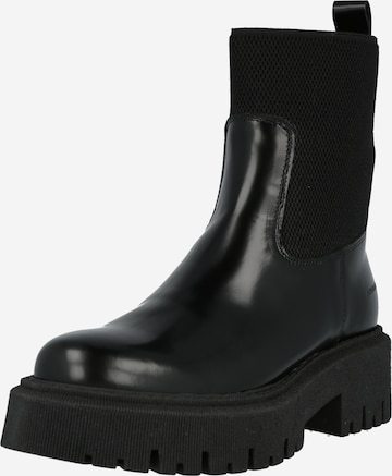 Bottines ANGULUS en noir : devant