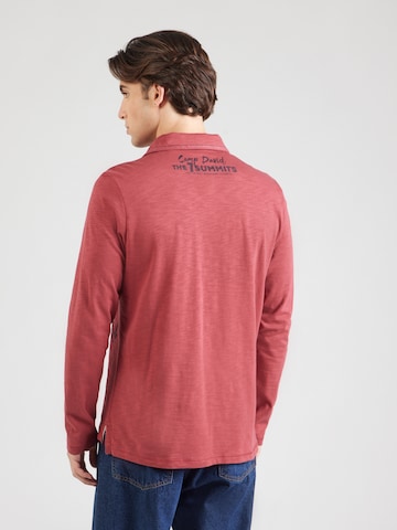 CAMP DAVID Shirt in Red
