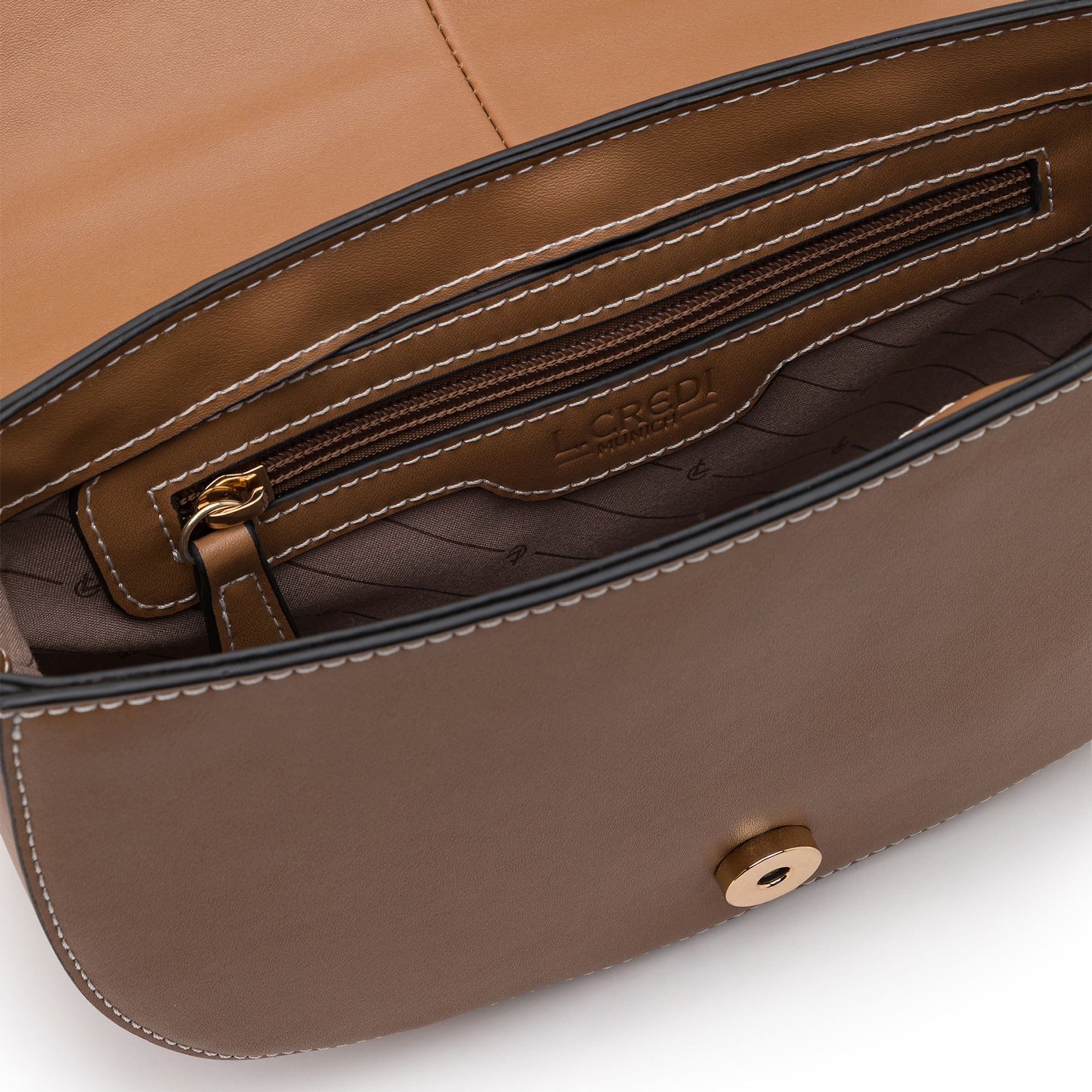 Borsa a tracolla 'Orell' di L.CREDI in marrone