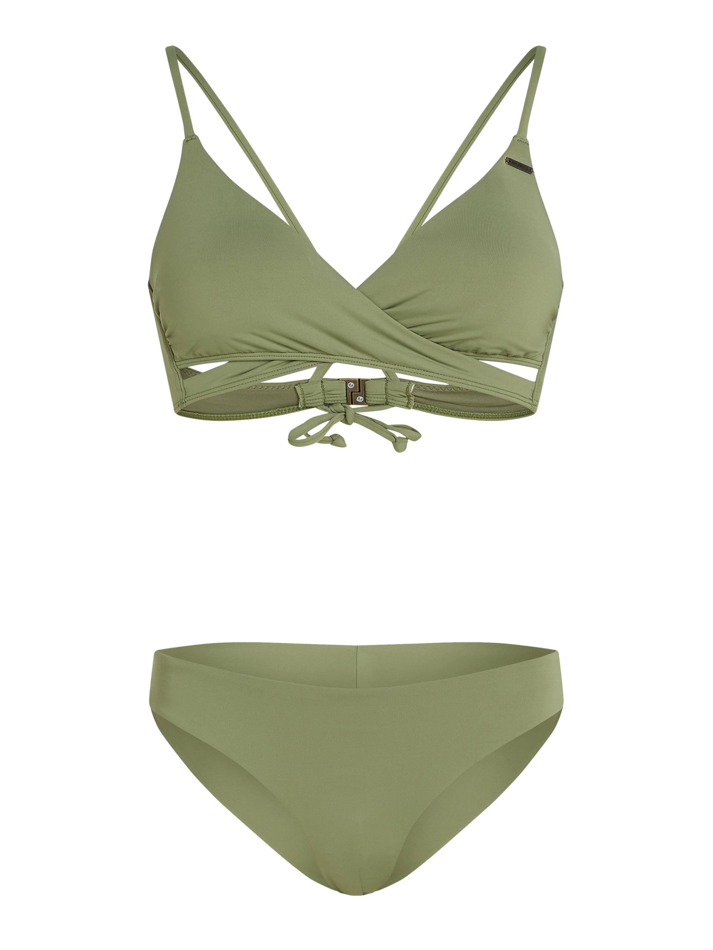 O'NEILL - Clásico Bikini 'Essentials Baay Maoi' en verde: frente