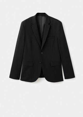 MANGO MAN Super Slim Fit Business Blazer 'Paris' in Black