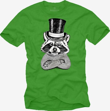 MAKAYA Shirt in Green: front